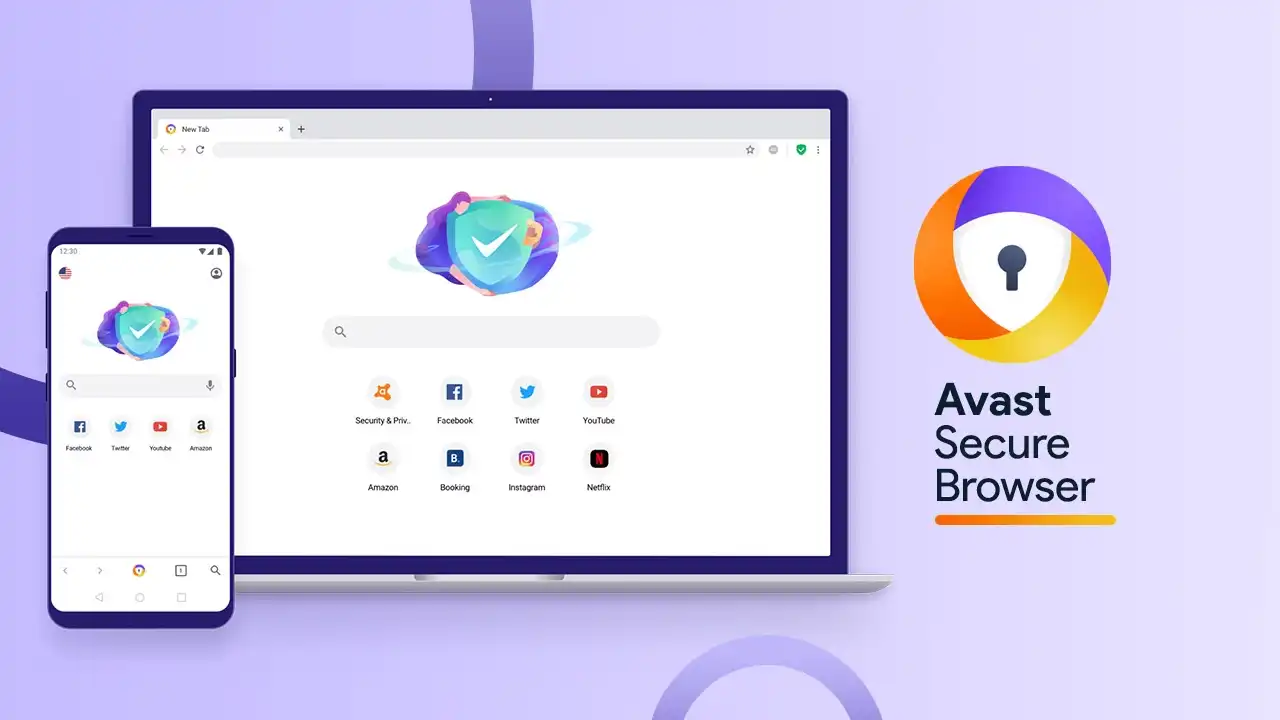 Avast Secure Browser VPN feature