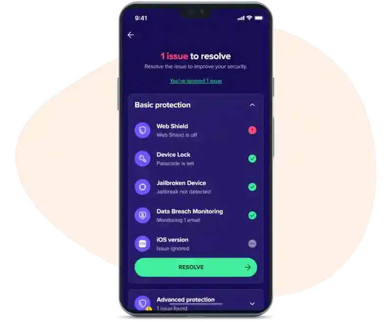 Photo Vault in Avast Premium iOS