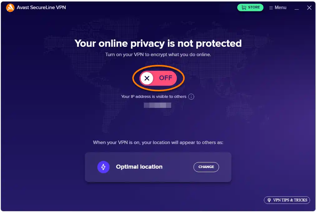 Avast SecureLine VPN settings and preferences